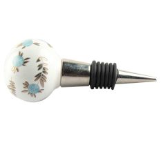 Golden Leaf Big Ceramic Wine Stopper Online