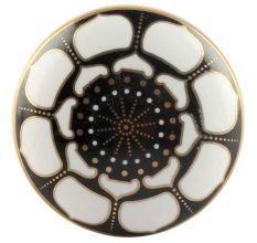 Golden Ceramic Floral Wine Stopper Online