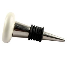 Cream Flower Ceramic Wine Stopper Online