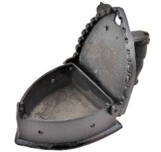Iron Press With a Wooden Handle