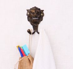 Antique Lion Iron Hook Online