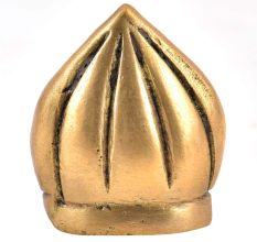 Cute Brass Sitting Ganesha Figurine