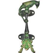 Brass Peacocks Brass Patina Parrot On Top Door Handle