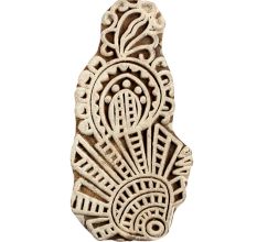 Set of 1 Piece New Wooden Printing Block