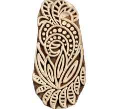 Set of 1 Piece New Wooden Printing Block