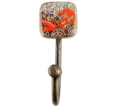 Gold Fish Ceramic Iron Wall Hook Online
