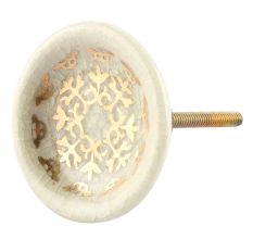 Golden Crackle Ceramic Dresser Knob Online