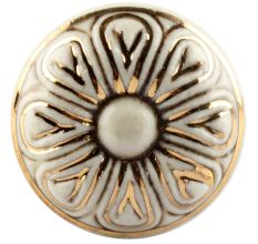 Golden Flower Ceramic Wine Stopper Online