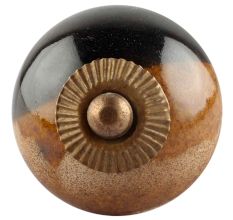 Brown And Black Ceramic Cabinet Knob Online