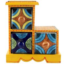 Spice Box Masala Rack Container Gift Items 