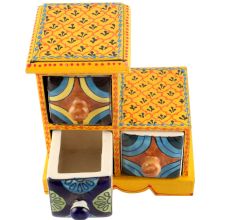Spice Box Masala Rack Container Gift Items 