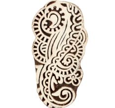 Set of 1 Piece New Wooden Printing Block