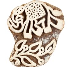 Set of 1 Piece New Wooden Printing Block