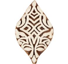 Set of 1 Piece New Wooden Printing Block