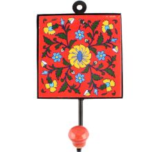 Wheel Flower Cereamic Tile Hook