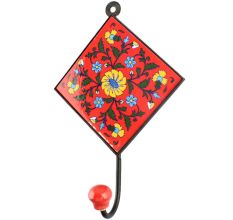 Wheel Flower Ceramic Tile Hook