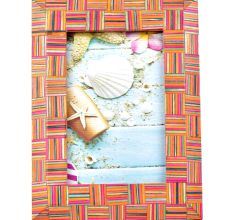 Multi Colored Contemporary Art Picture Frame 