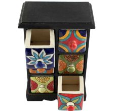 Spice Box Masala Rack Container Gift Items 