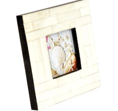 Handmade Simple White Photo Frame