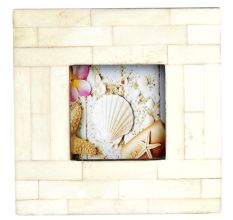 Handmade Simple White Photo Frame