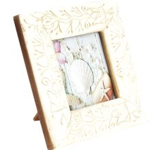 Engraved Tribal Design Photo Frame