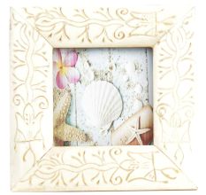 Engraved Tribal Design Photo Frame