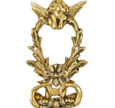 Ornate Chrub Dragon Face Door Knocker