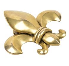 Vintage French Flower Basket Door Knocker