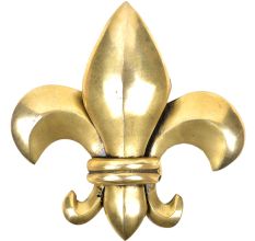 Vintage French Flower Basket Door Knocker