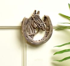 Handmade Brass Horse Shoe Door Knocker