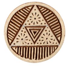 Set of 1 Piece New Wooden Printing Block