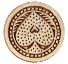 Set of 1 Piece New Wooden Printing Block