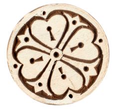 Set of 1 Piece New Wooden Printing Block