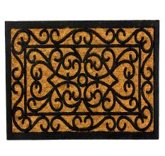 SWHF Rubber and Coir Mat: Rectangle
