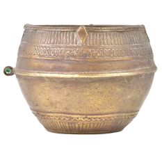 Handmade Tribal Wire Work bowl for Prayer Or Storage