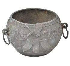 Indian Brass  Kitchen Rice Serving Bowl Pot