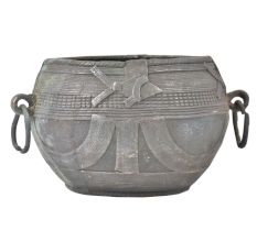 Indian Brass  Kitchen Rice Serving Bowl Pot