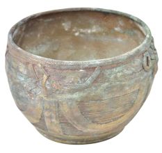 Brass Vintage Style Wire Work Bowl For Storage Or Prayer