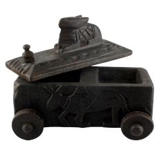 Hand Carved Spice Box Nandi Wooden Box