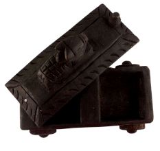 Carved Decorative Nandi Wooden Box