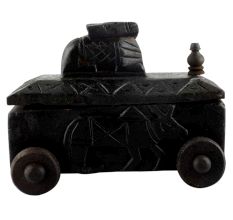 Decorative Nandi Wooden Box Indian Handicraft