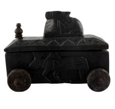 Decorative Nandi Wooden Box Indian Handicraft