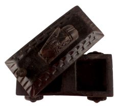 Nandi Wooden Box South Indian Spice Box