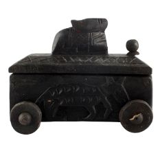 Nandi Wooden Spice Box South Indian Box