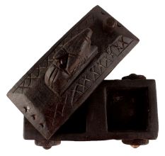 Nandi Wooden Spice Box South Indian Box