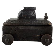 Nandi Wooden Spice Box Masala Dabba Spice Box