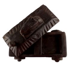 Nandi Wooden Spice Box Masala Dabba Spice Box