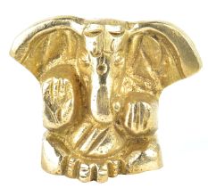 Brass Ganesh in Sitting Position