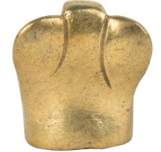 Brass Sitting Ganesha Figurine