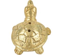 Brass Handmade Tortoise Incense Holder